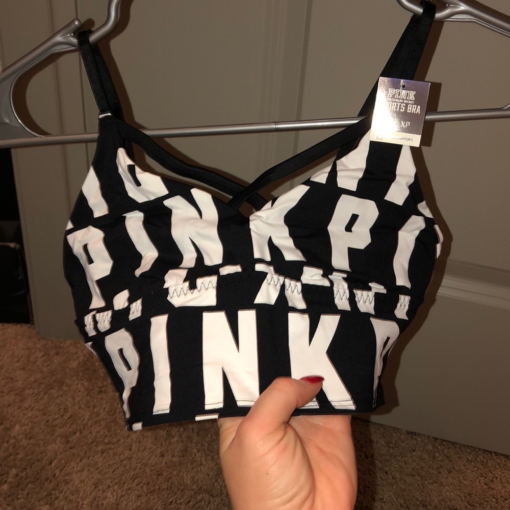 PINK brand new matching sports bra
